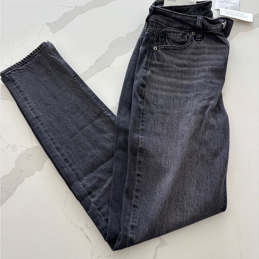 American Eagle Brand New Black Mom Jeans